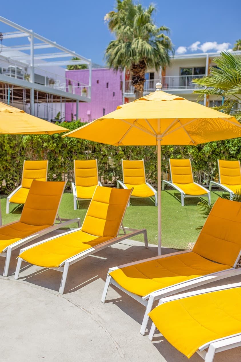 Golden Hour Poolside, Palm Springs